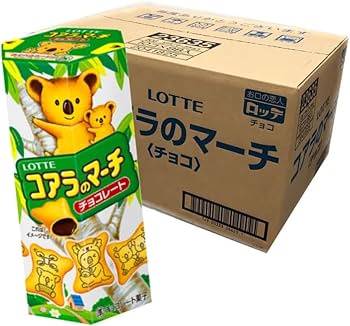 Amazon.co.jp: ロッテ コアラのマーチ (チョコ) 48g×80個